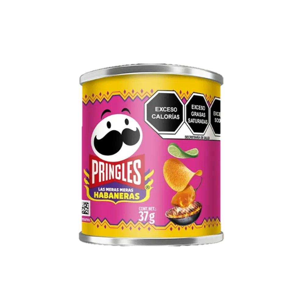 PAPAS HABANERO PRINGLES 37 GRAMOS