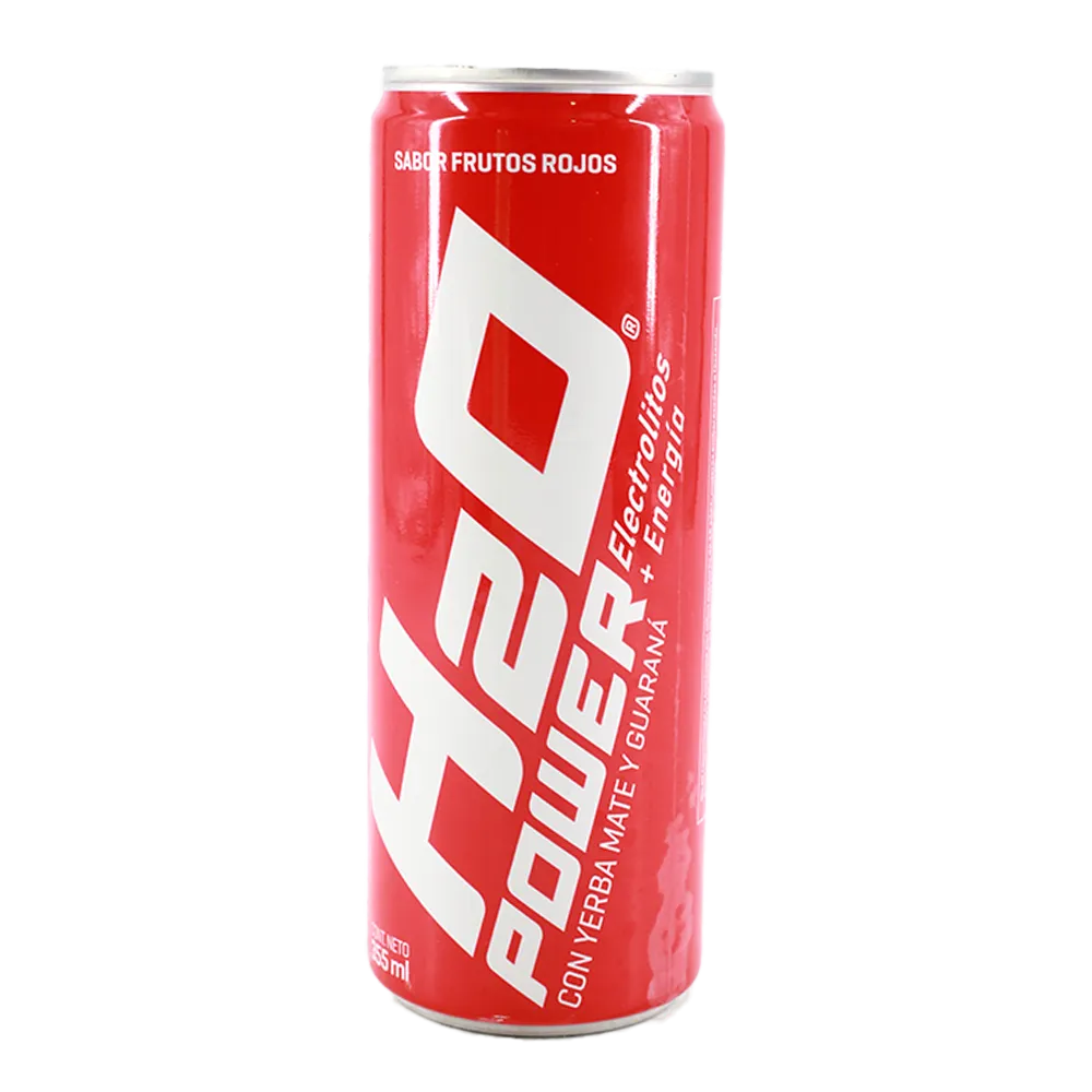 H2O POWER FRUTOS ROJOS H2O 355 MILILI