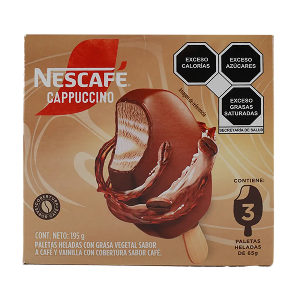 MULTIPACK PALETAS NESCAFE NESTLE 3 PIEZA