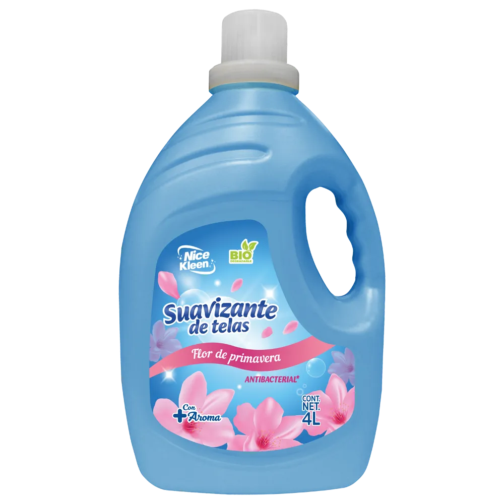 SUAVIZANTE DE TELA PRIMAVERA NICE KLEEN 4 LITRO