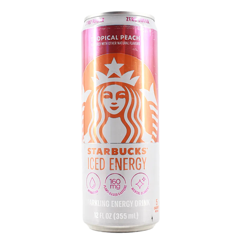 BEBIDA ENERGETICA DURAZNO TROPICAL STARBUCKS 355 MILILI