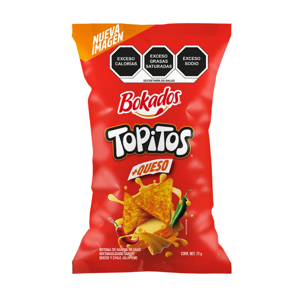 TOPITO QUESO BOKADOS 230 GRAMOS