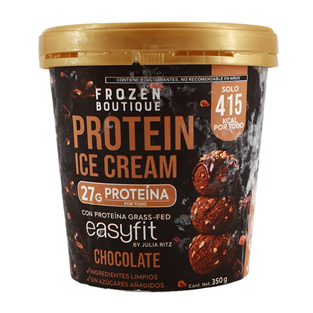 HELADO DE PROTEINA CHOCOLATE FROZEN BOUTIQUE 350 GRAMOS