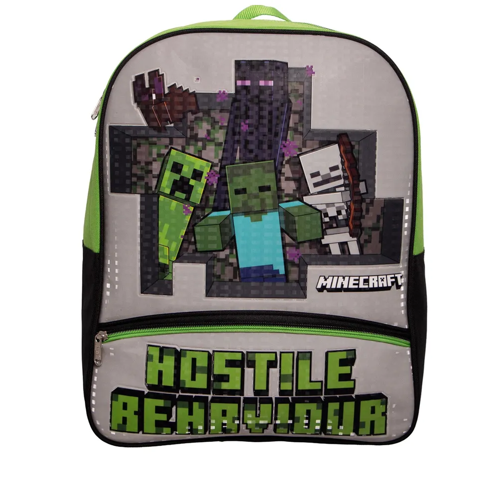 MOCHILA PRIMARIA MINECRAFT RUZ 1 PIEZA