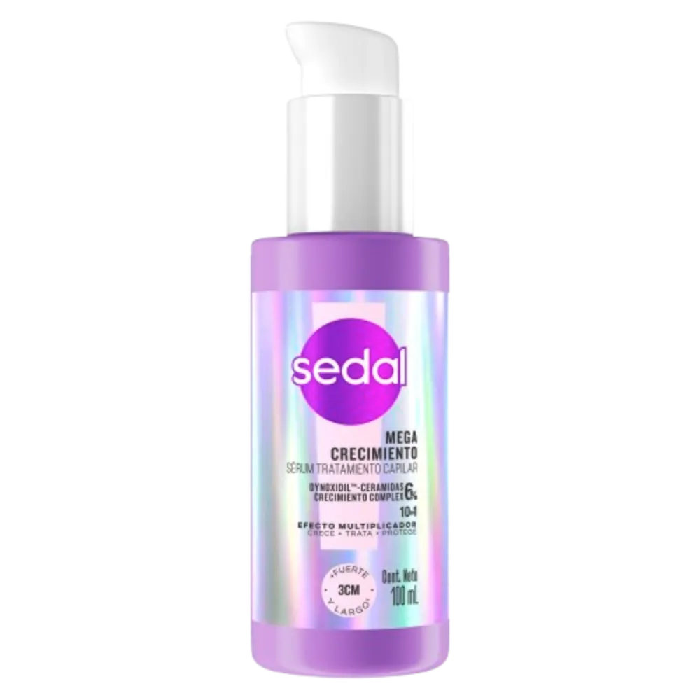 SERUM CAPILAR MEGA CRECIMIENTO SEDAL 100 MILILI