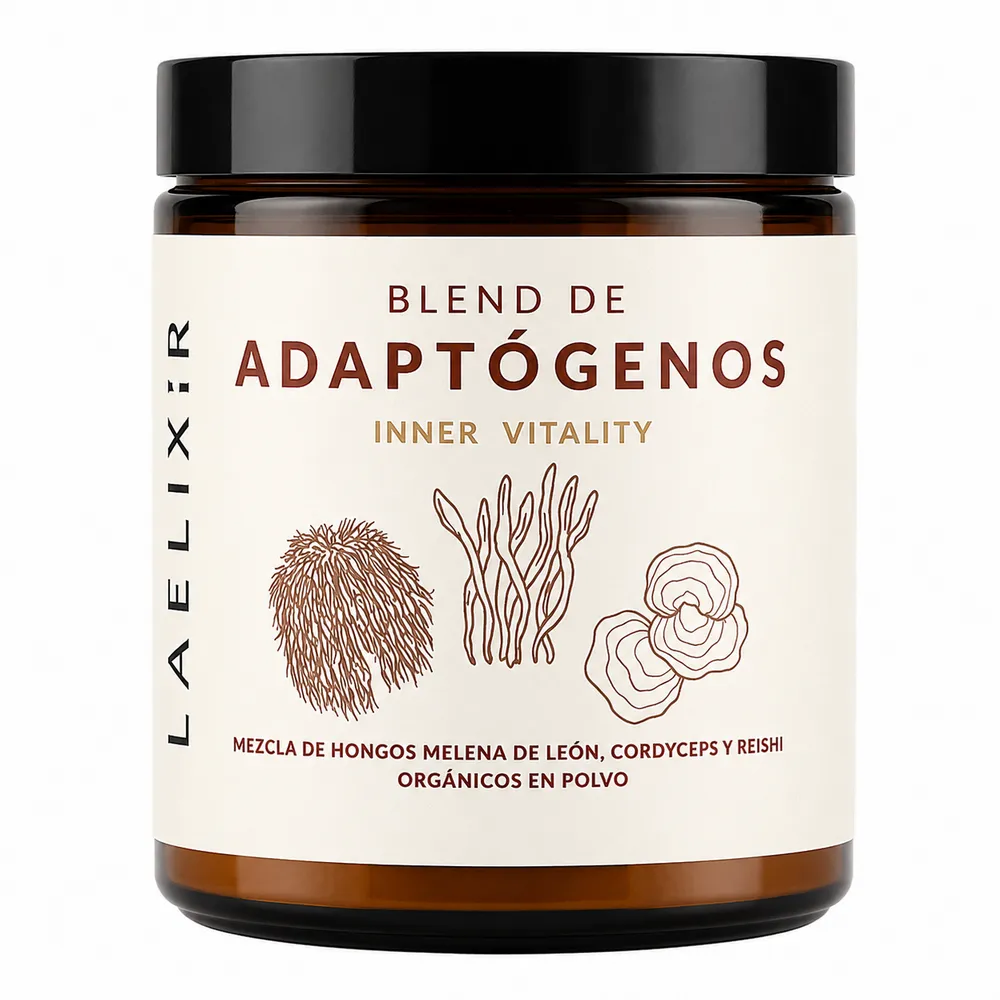 MEZCLA DE HONGO MELENA DE LEON REISHI Y CORDYCEPS LATTERRA 100 GRAMOS