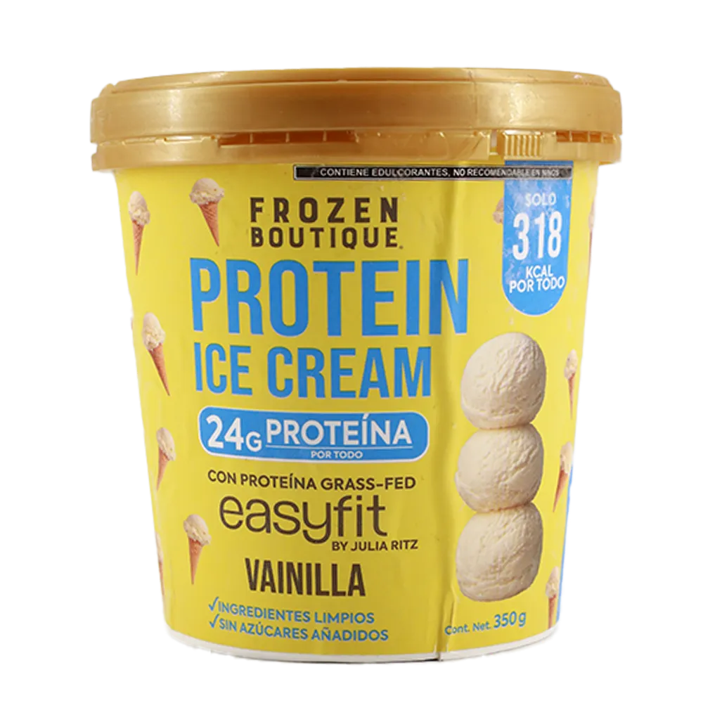 HELADO DE PROTEINA VAINILLA FROZEN BOUTIQUE 350 GRAMOS
