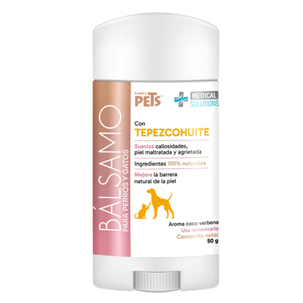 MS BALSAMO EN BARRA C/TEPEZCOHUITE BLANCO CON SALMON MEDICAL SOLUTIO 50 GRAMOS