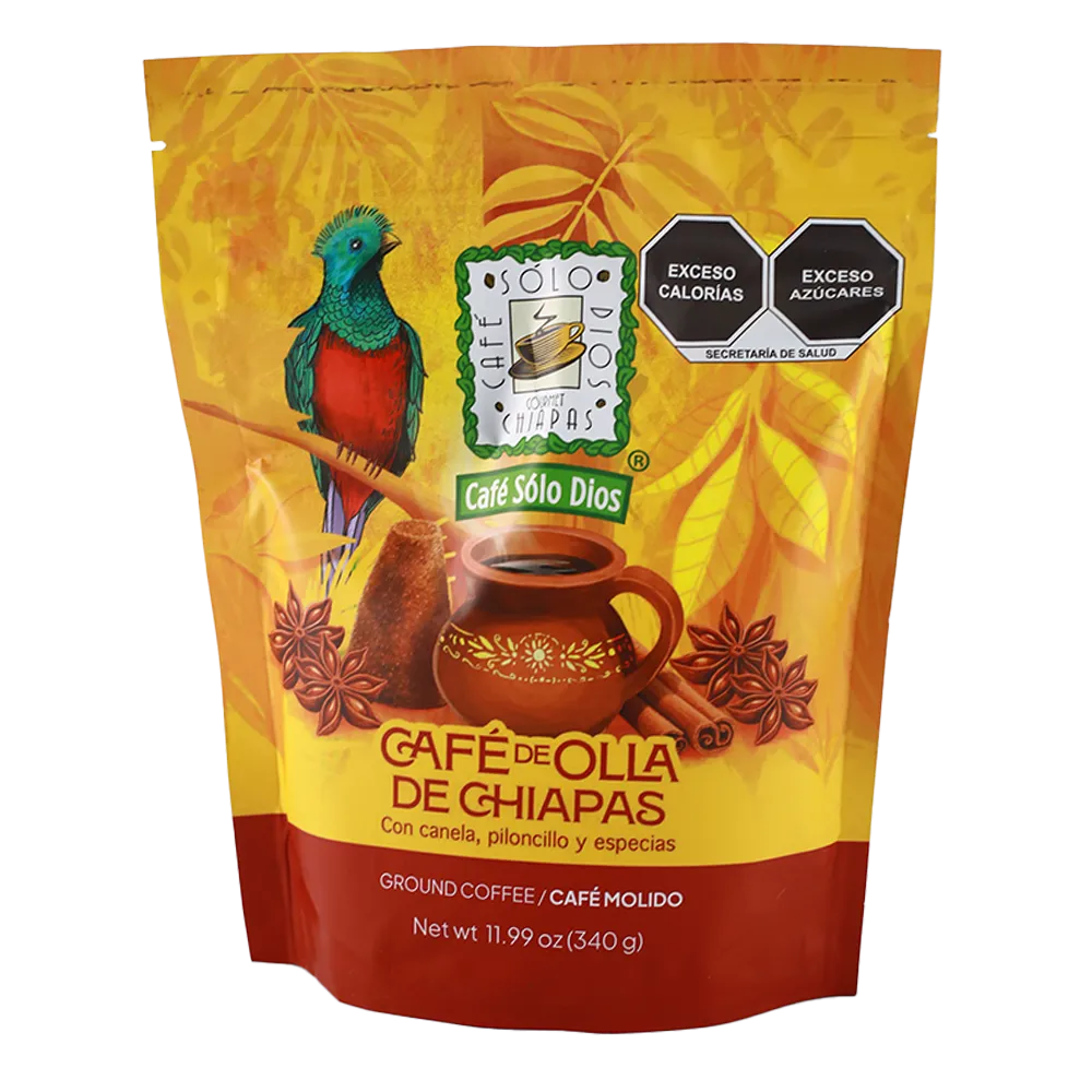 CAFE DE OLLA SOLO DIOS 340 GRAMOS