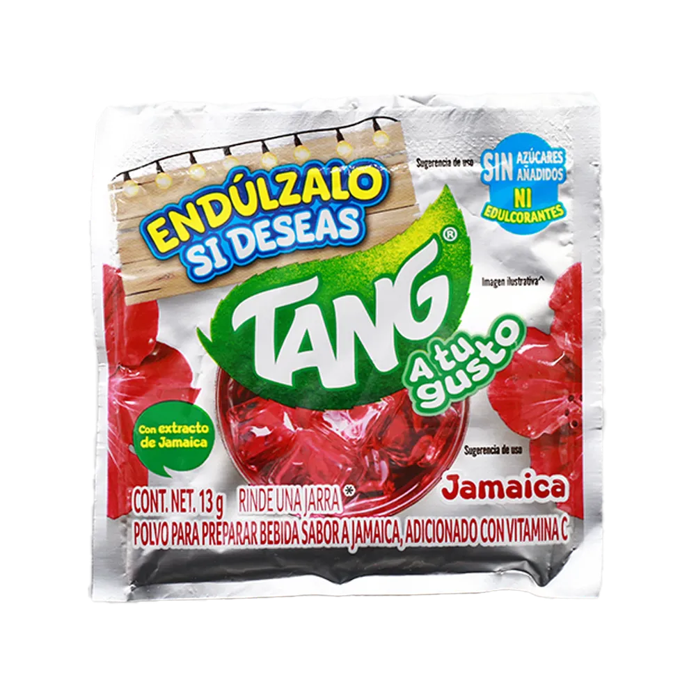 BEBIDA EN POLVO JAMAICA TANG A TU GUSTO 13 GRAMOS