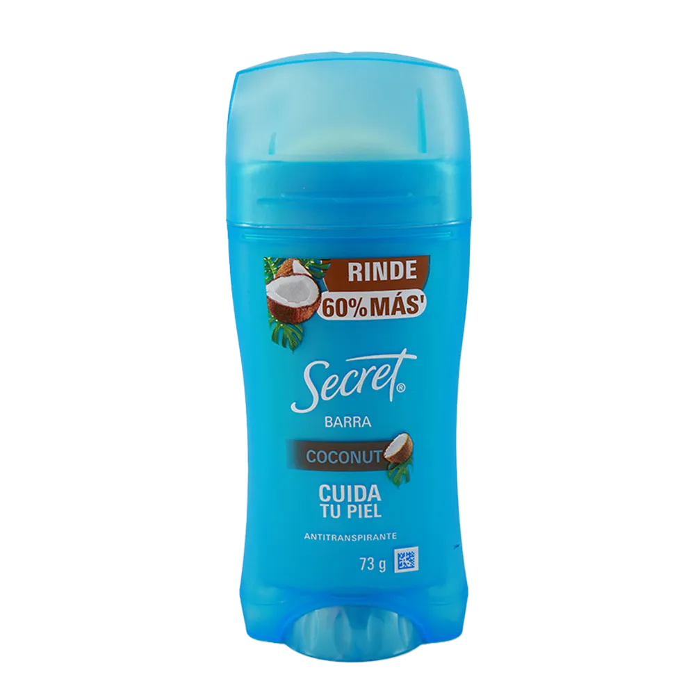 ANTITRANSPIRANTE BARRA COCONUT SECRET 73 GRAMOS