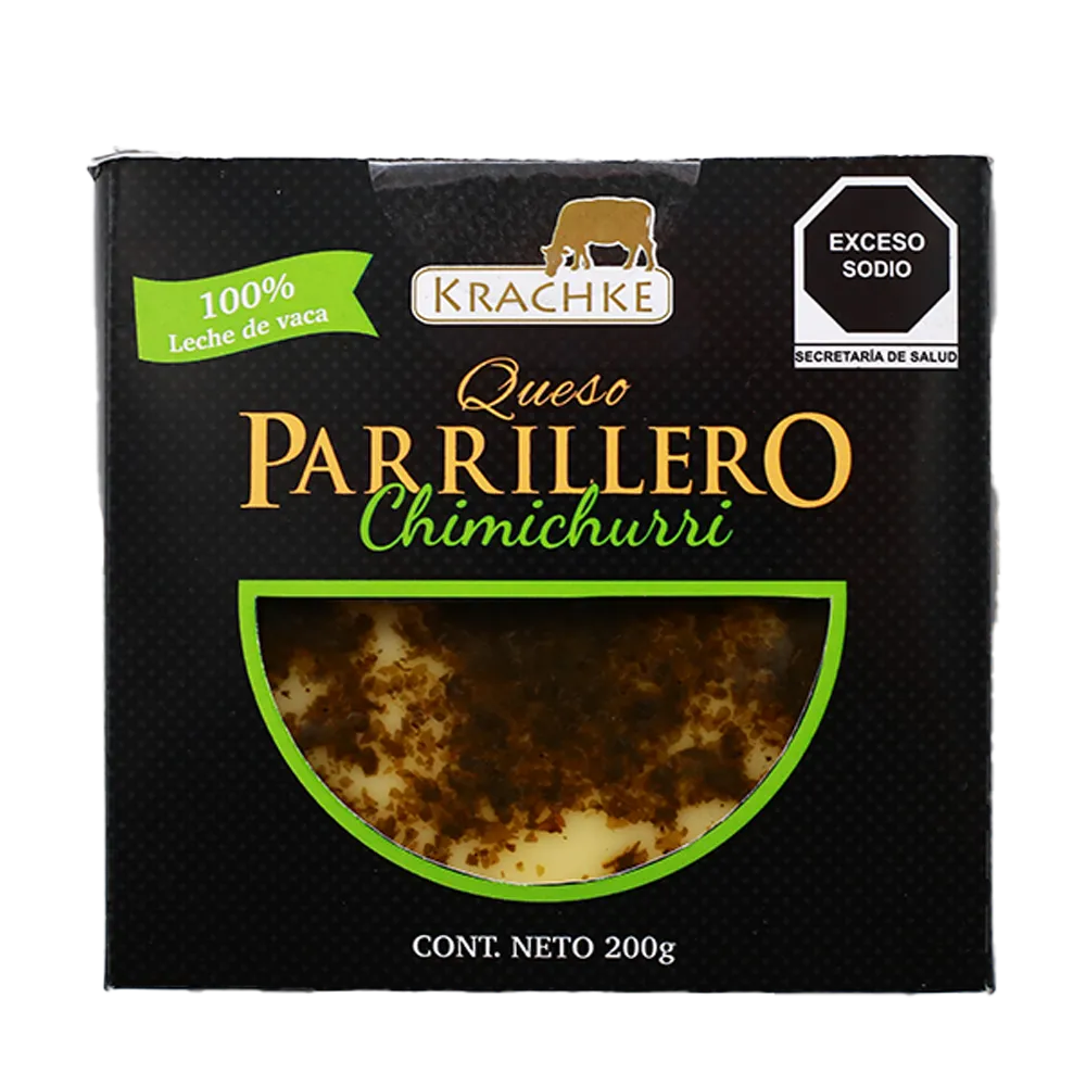 QUESO MANCHEGO PARRILLERO CHIMICHURRI KRACHKE 200 GRAMOS