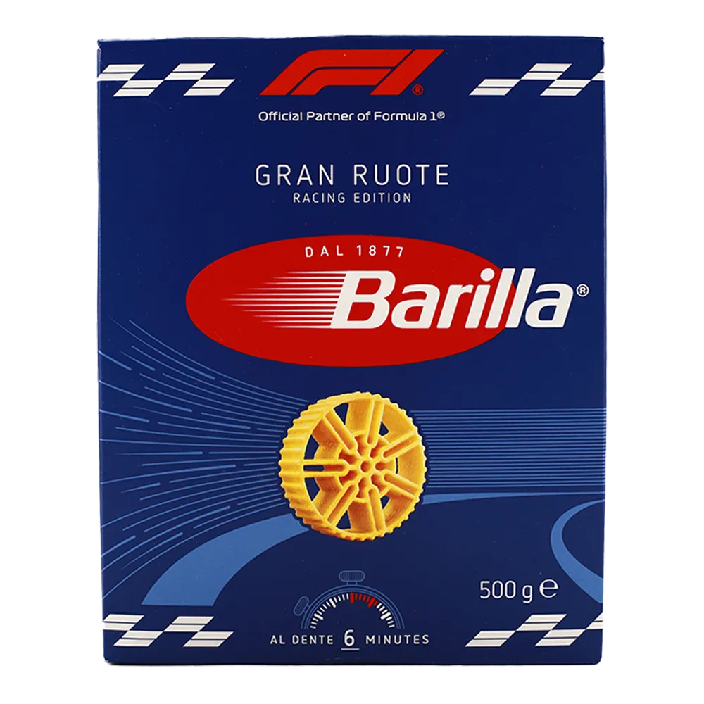 Pasta Barilla Gran Ruote Fórmula 1 500 g