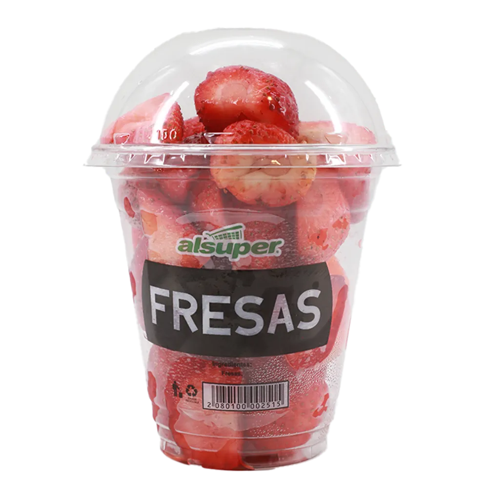 Cóctel de fresas Alsuper pza