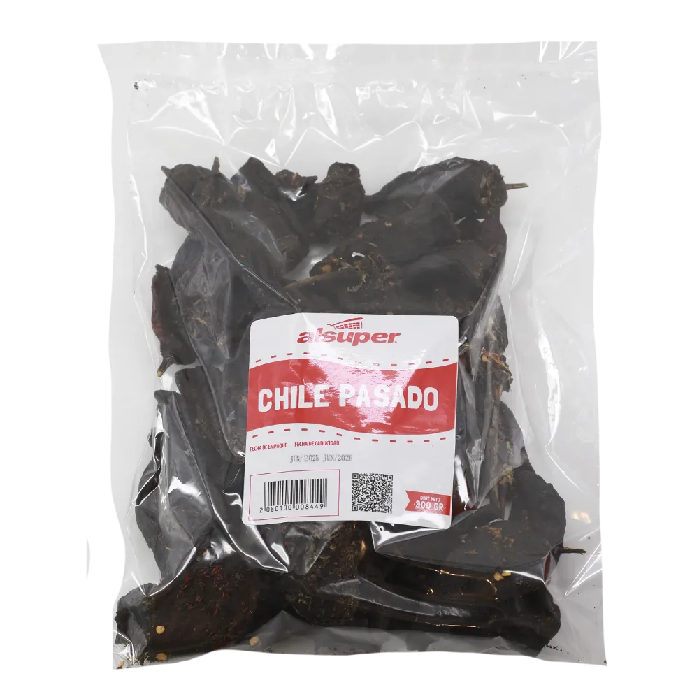 Chile Seco Pasado Alsuper 300 g
