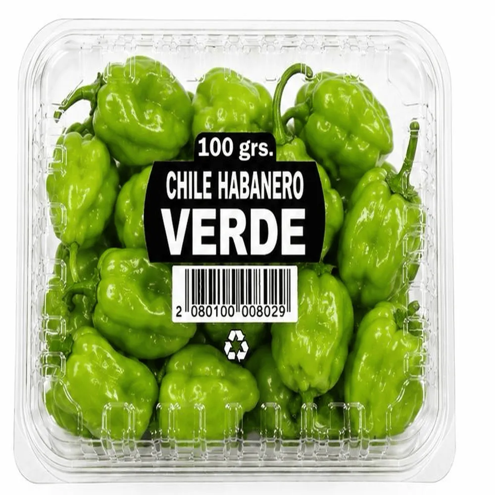 CHILE HABANERO VERDE 1 PZ . 1 PIEZA
