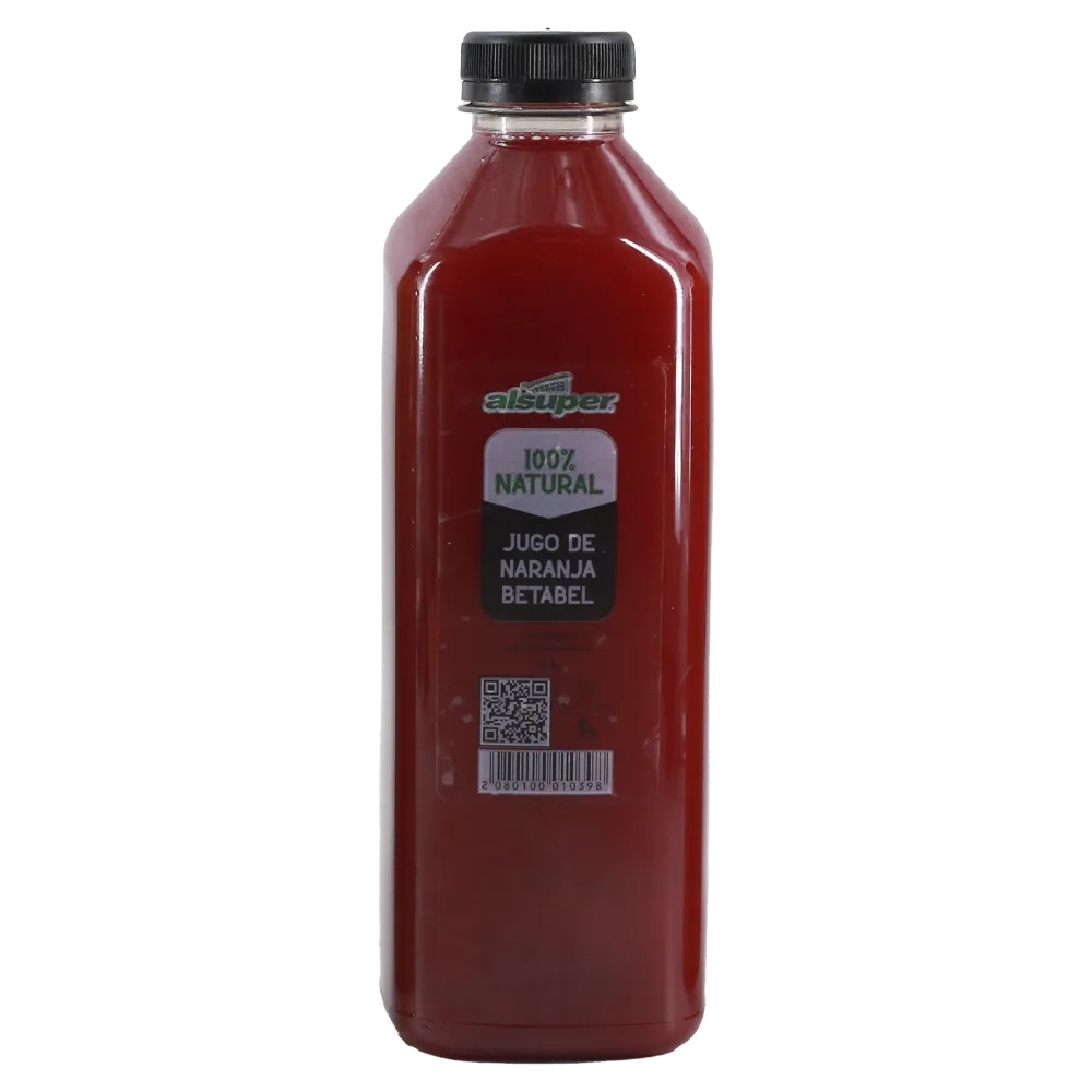 Jugo de naranja con Betabel Alsuper 1 Lt
