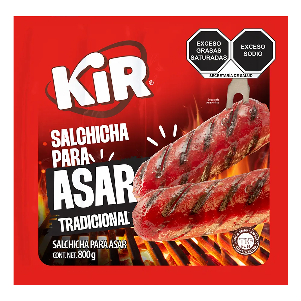 Salchicha Para Asar Kir 800 Gr