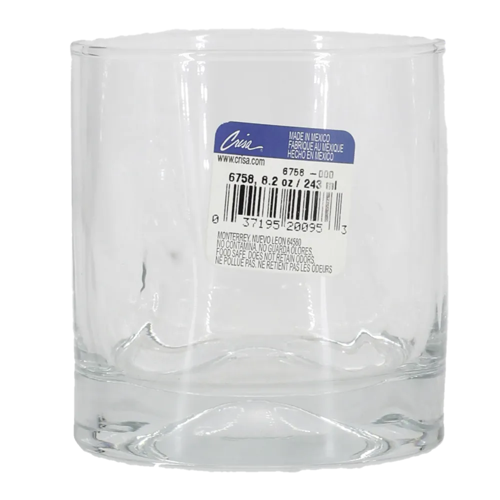 Vaso Of Pedrada 243Ml/82Oz 6758 Crisa 1 Pza