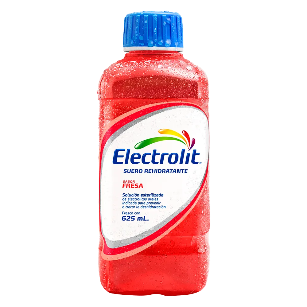 Electrolit Suero Oral Fresa Pisa 625 Ml