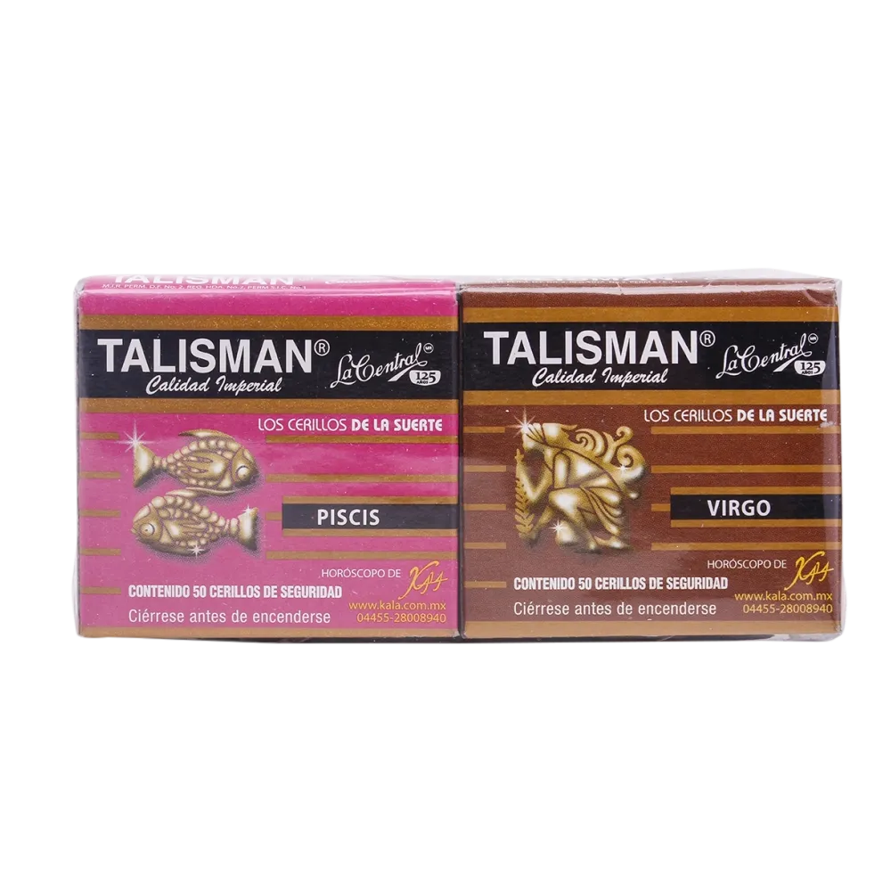Cerillos Talisman 10 Caja