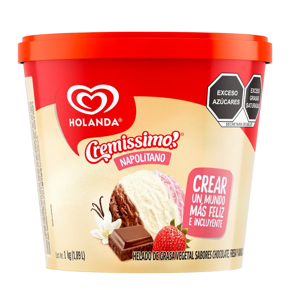Nieve Napolitano Holanda 1.89 Lt
