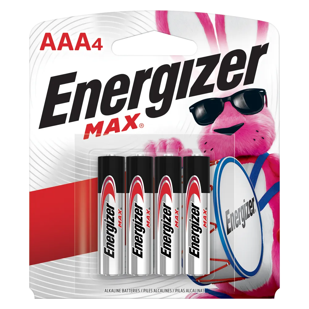 Pila Aaa Max Alcalina Con 4 Pzs Energizer 1 Pz