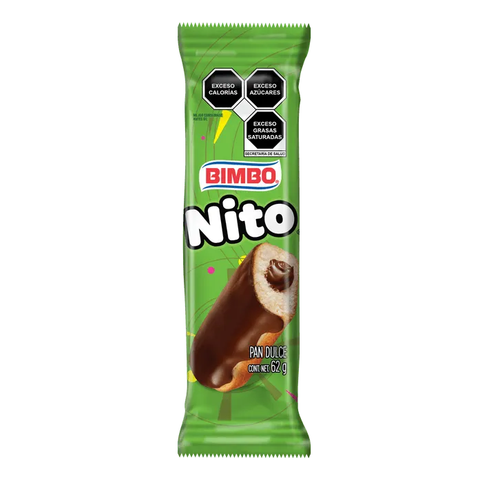 Nito Relleno Chocolate Bimbo 62 g