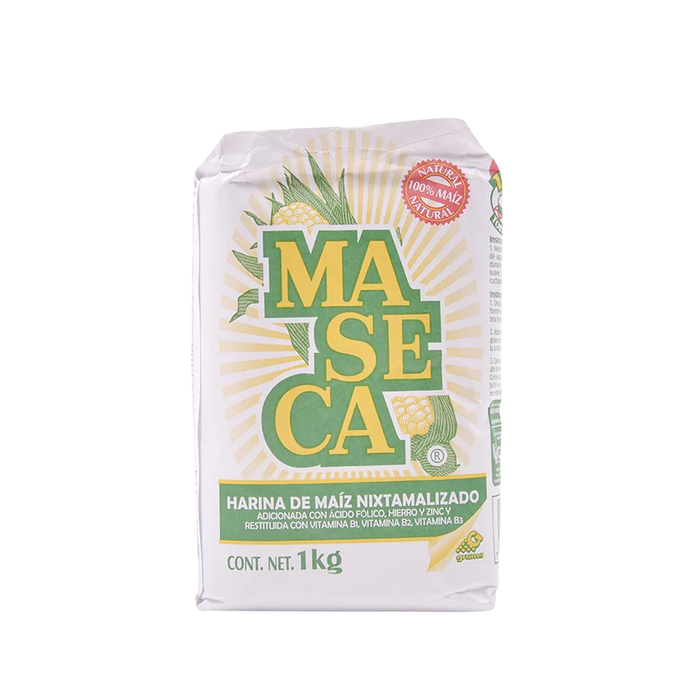 Harina de maíz nixtamalizado Maseca 1 kg
