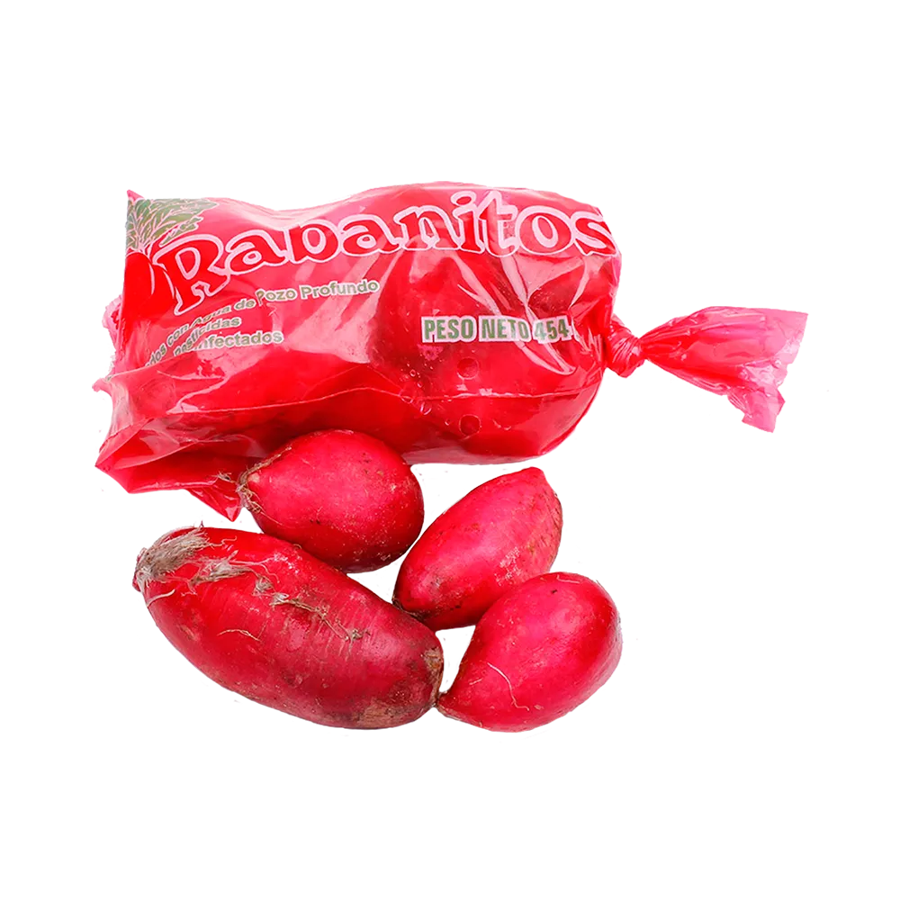 Rábano en bolsa Pza