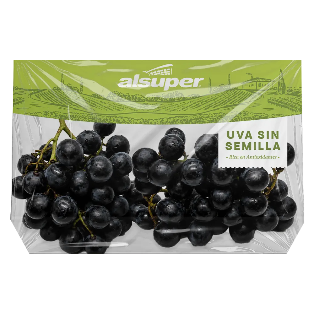 Uva Negra Sin Semilla Alsuper 1 Kg
