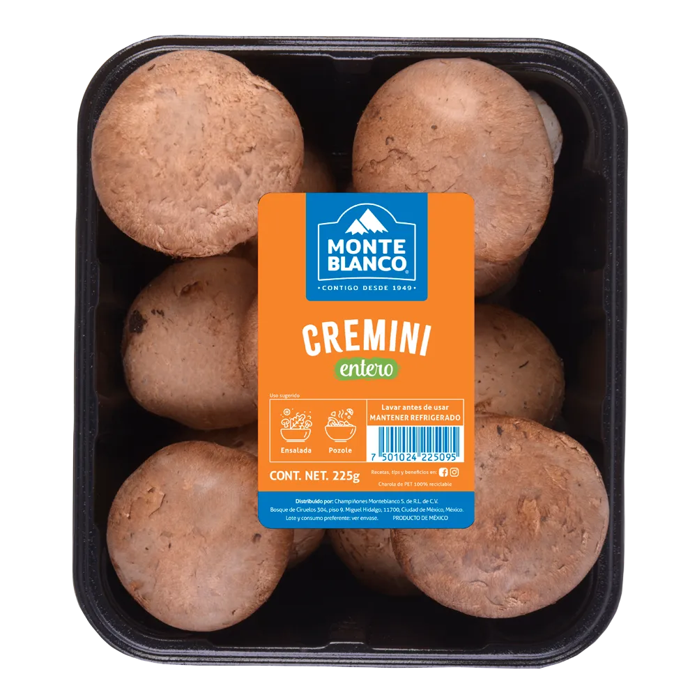 Champiñón Cremini Monte Blanco 225 g