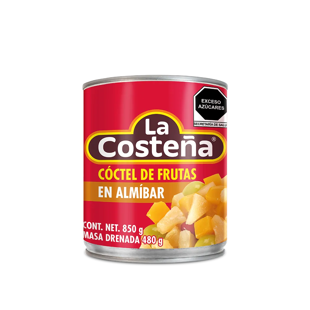 Coctel De Frutas En Almibar La Costeña 850 Gr