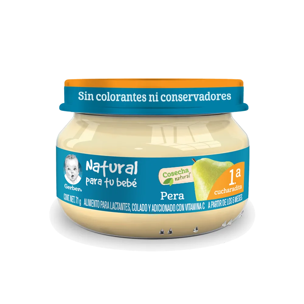 Papilla Gerber primera etapa de Pera   71 Gr
