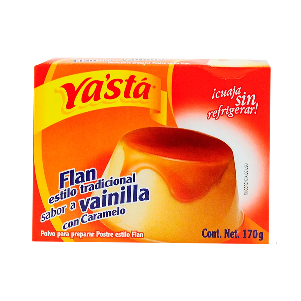 Flan Vainilla Ya Sta 170 Gr