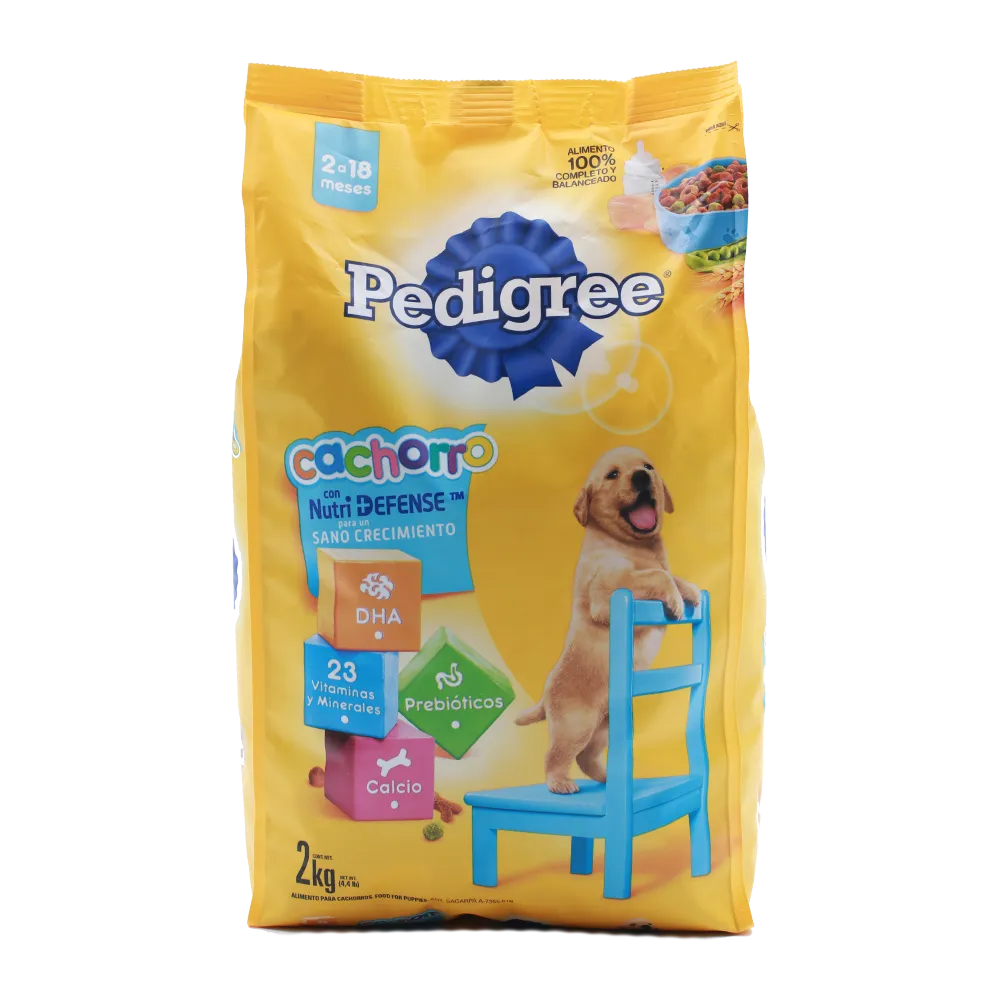 ALIMENTO SECO PARA CACHORRO PEDIGREE 2 KILOGRAM