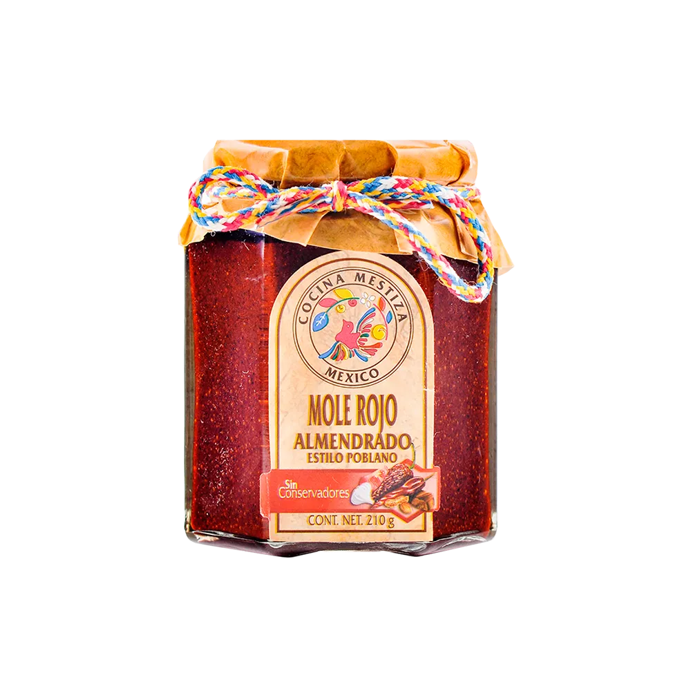 Mole Rojo Almendrado Cocina Mestiza 210 Gr