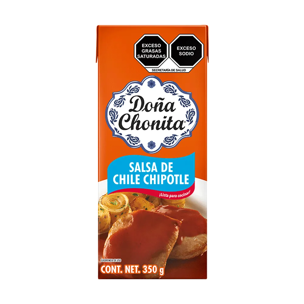 Salsa Para Guisar Chile Chipotle Dona Chonita 350 Gr