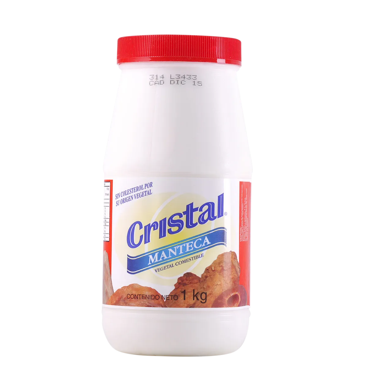 Manteca Vegetal Cristal 1 kg