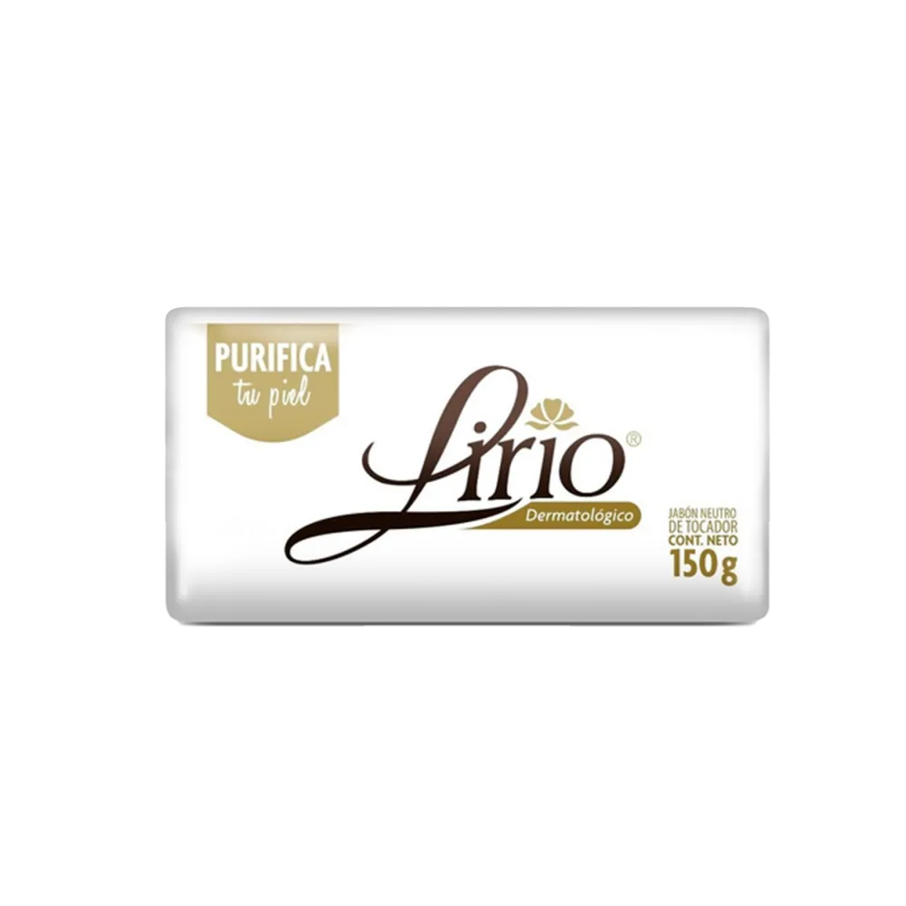 Jabon De Tocador Dermatologico Lirio 150 g