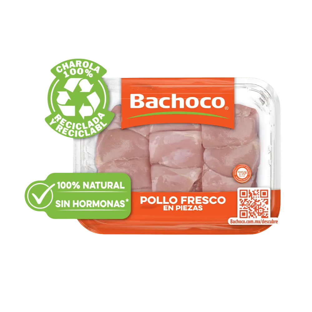 Muslo De Pollo Con Hueso Light Bachoco Kg