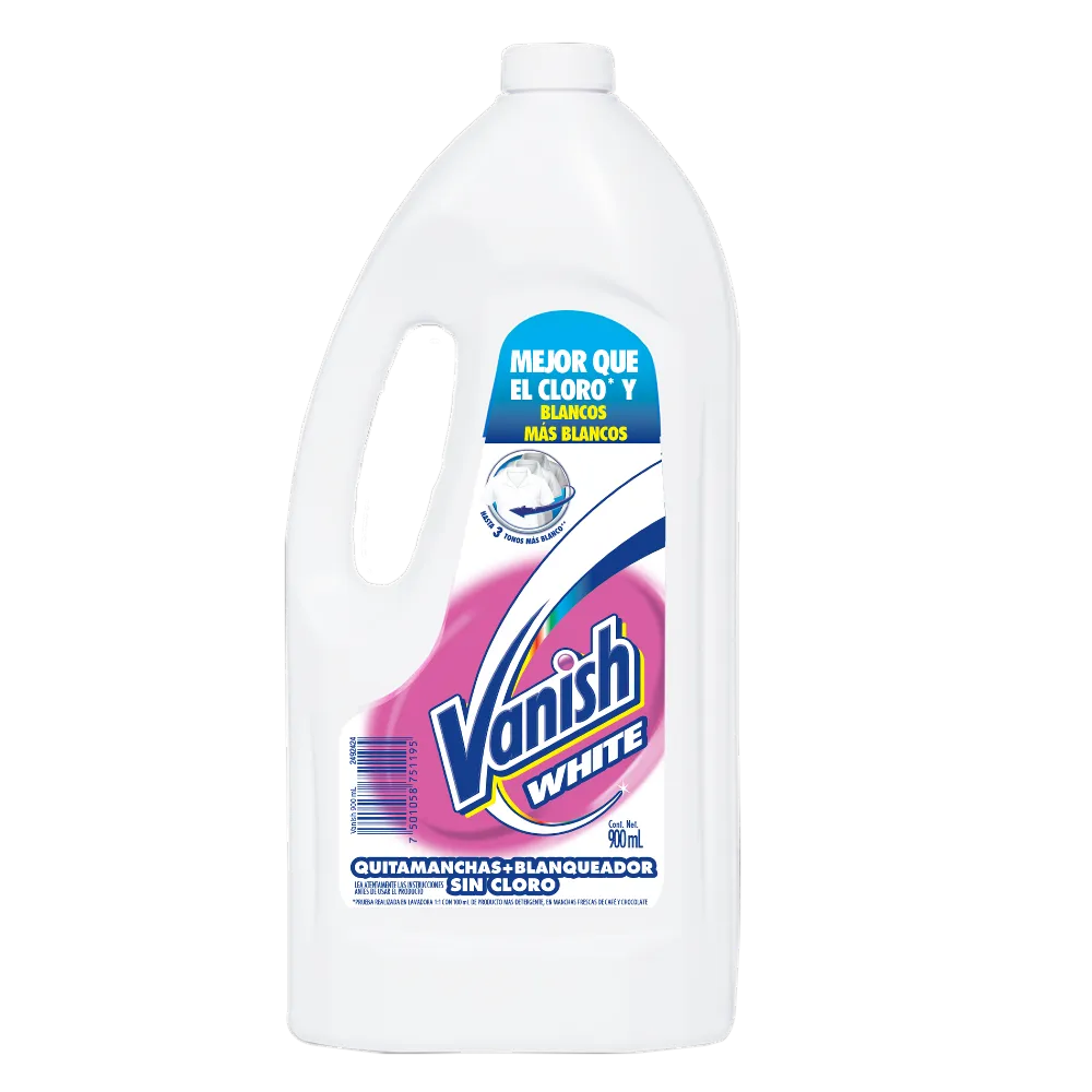 Removedor Quitamanchas Liquido white Vanish 900 ml