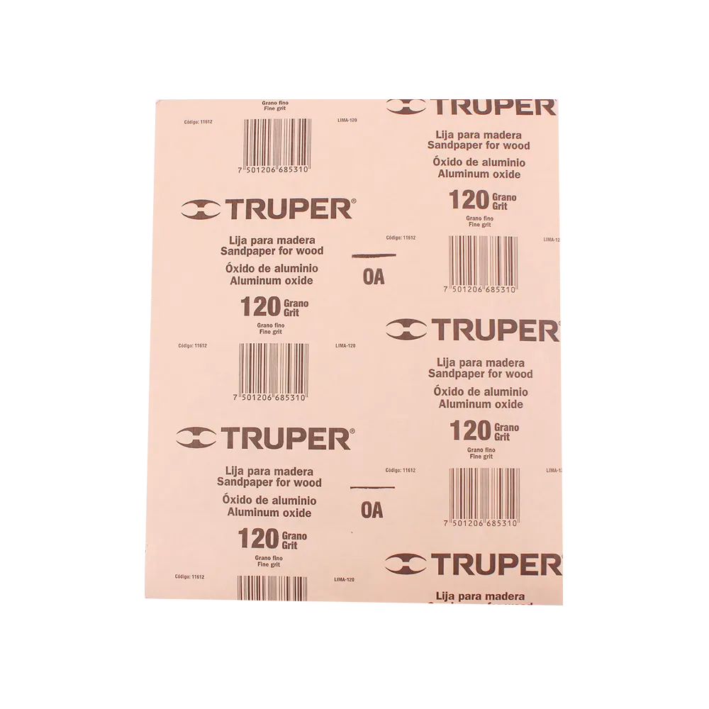 Lija Para Madera Truper 1 Pz