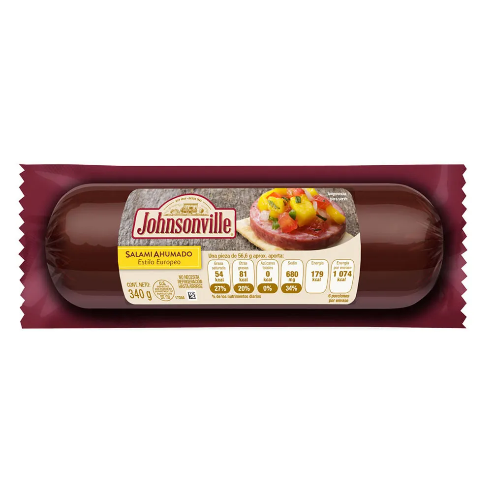 Salami Ahumado Estilo Europeo Johnsonville 454 g