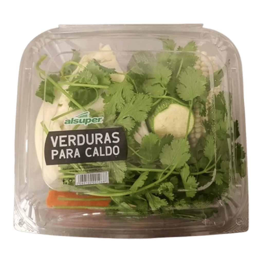 Verduras para caldo Alsuper Pza