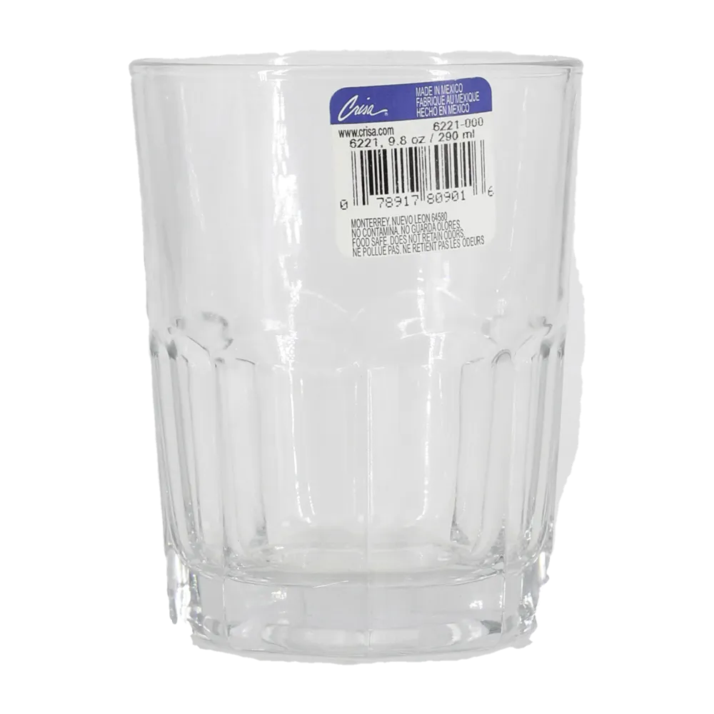 Vaso Dof Boston 290Ml/9.8Oz 6221 CRISA 1 PIEZA