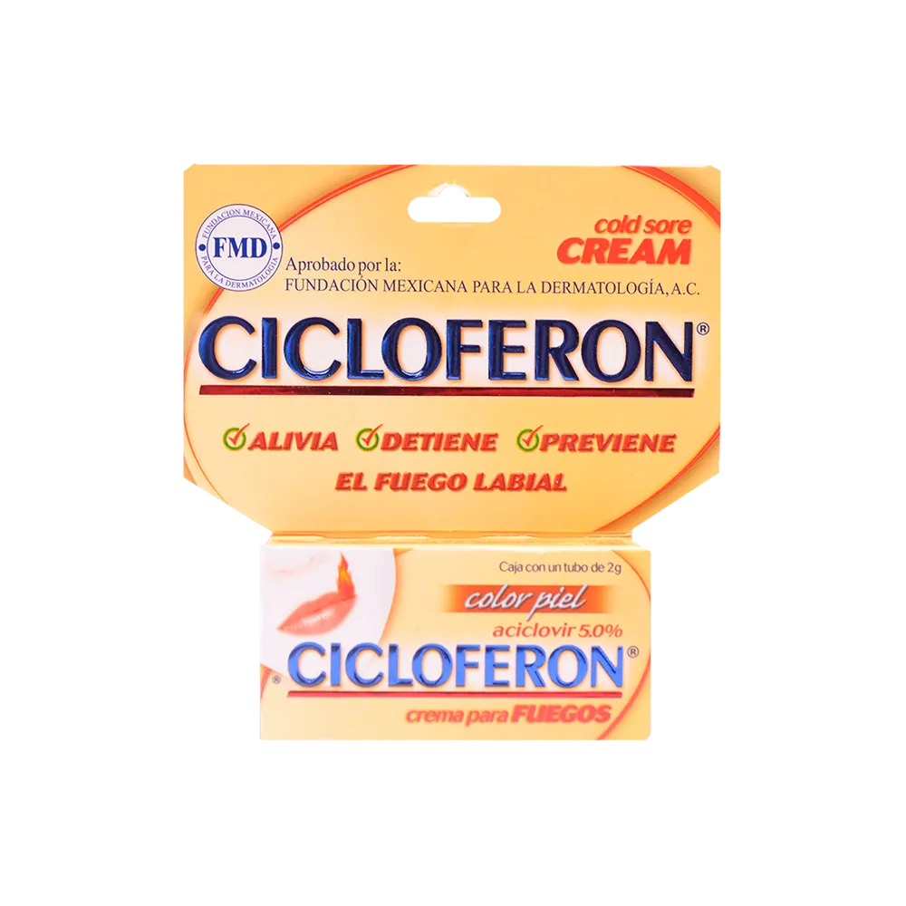 Cicloferon Crema Piel Liomont Otc 2 g