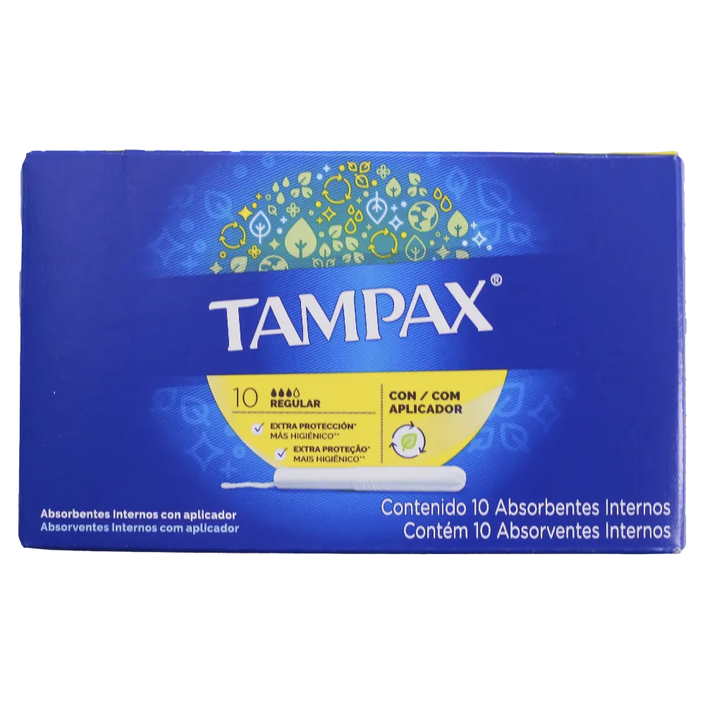 Tampones Tampax 10 Pza