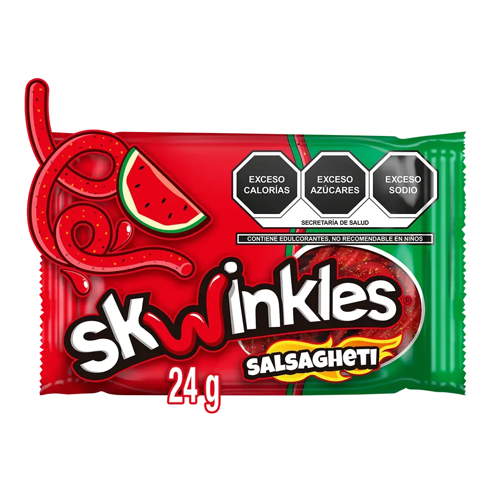 Dulce Enchilado Salsagheti Sandia Skwinkles 24 g