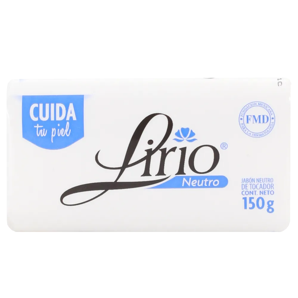 Jabon De Tocador Neutro Lirio 150 g
